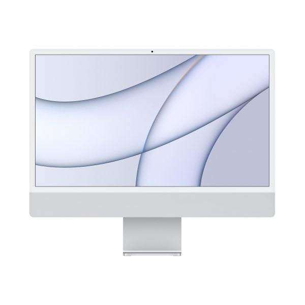 iMac 24" (2021), Apple M1, 24", Retina 4.5K, 16GB, 1TB SSD, 8-core GPU, Silver, INT KB