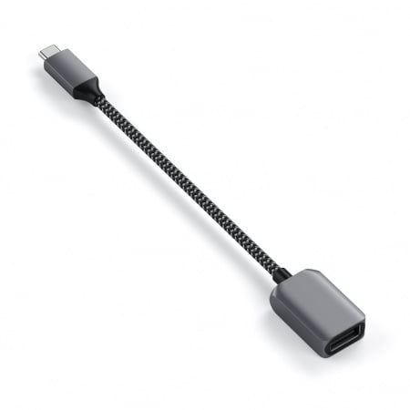 Adaptor Satechi USB-C to USB 3.0 Adapter, Space Grey, ST-UCATCM - imagine 4