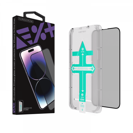 Folie de protectie privacy Next One pentru iPhone 14 Pro Max, IPH-14PROMAX-PRV