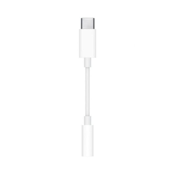Adaptor Apple USB Type C - Jack 3.5 mm, Alb, mu7e2zm/a