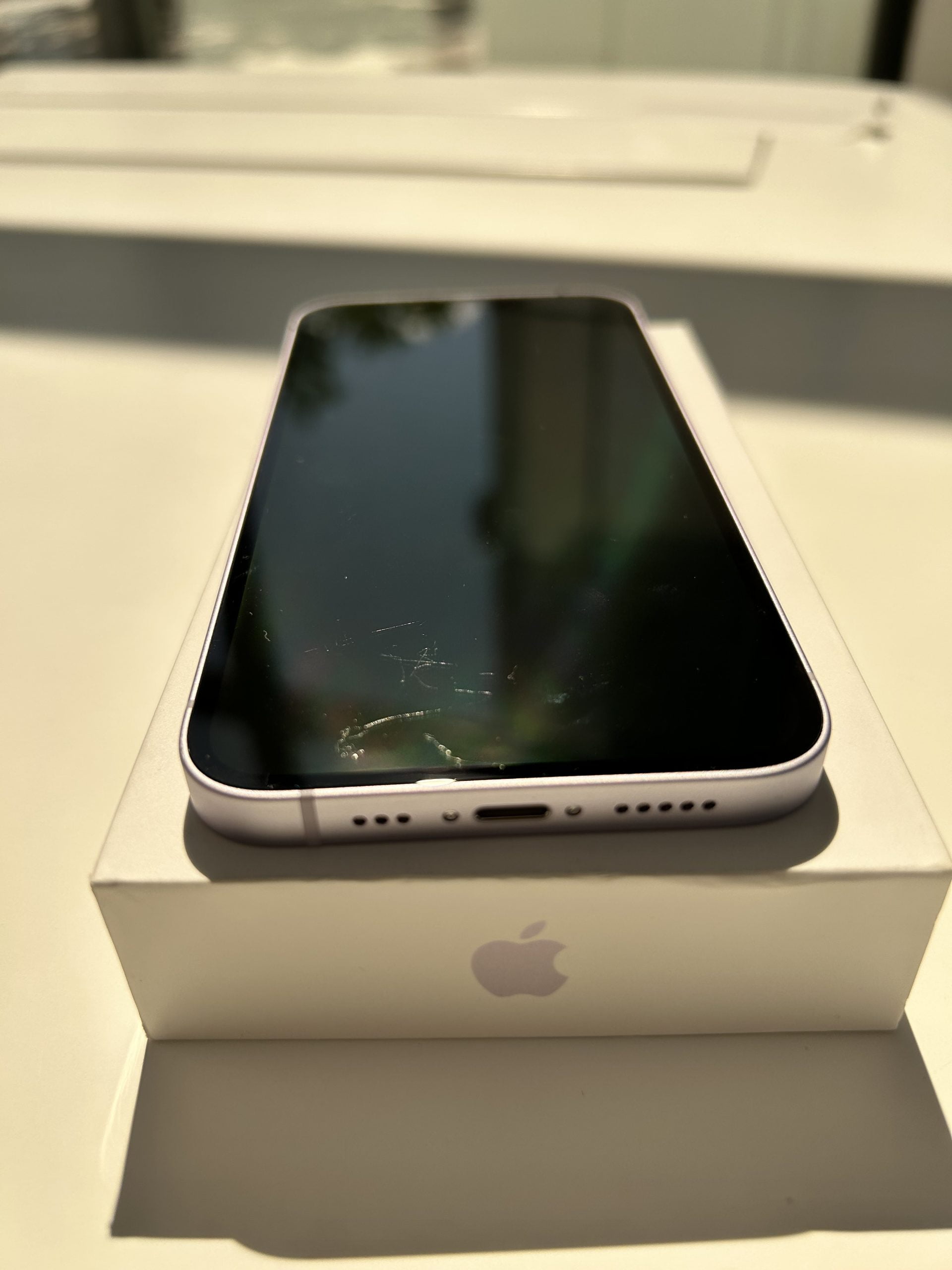 Apple iPhone 14 128GB Purple, Resigilat, mpv03rx/a - imagine 2