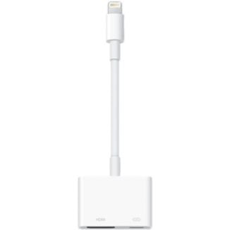 Adaptor Apple de la Lightning la Digital AV, Alb, md826zm/a