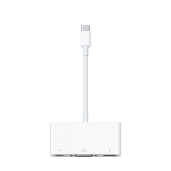 Adaptor Apple de la USB-C la VGA, Alb, mj1l2zm/a