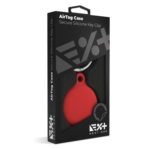 NEXT ONE AIRTAG SECURE SILICONE KEY CLIP