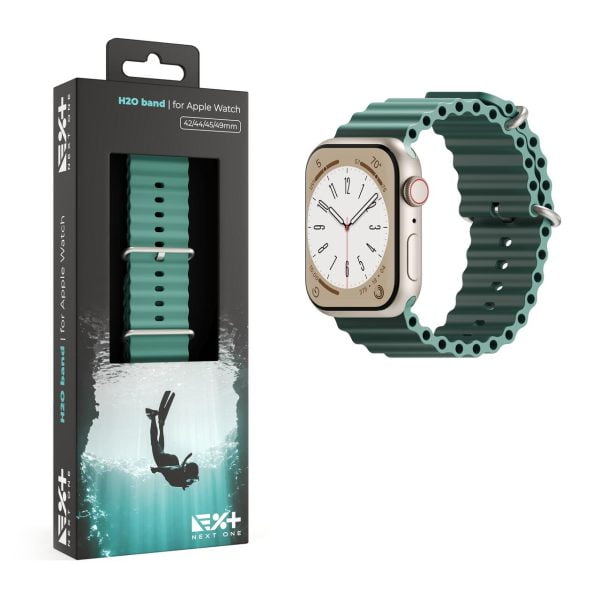 NEXT ONE H2O BAND FOR APPLE WATCH 45/49MM | DEEP SEA GREEN