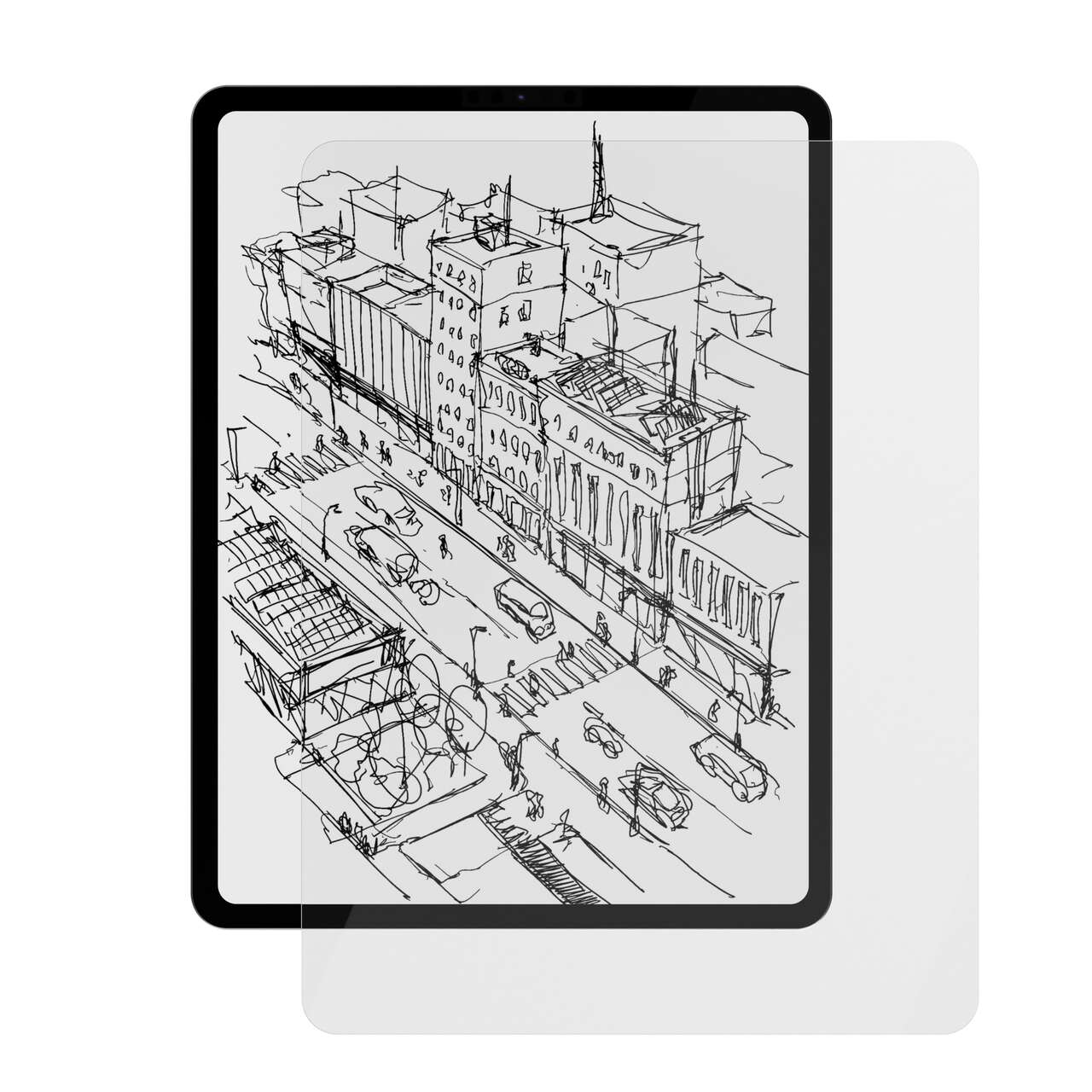 NEXT ONE SCRIBBLE SCREEN PROTECTOR FOR IPAD 12.9 INCH