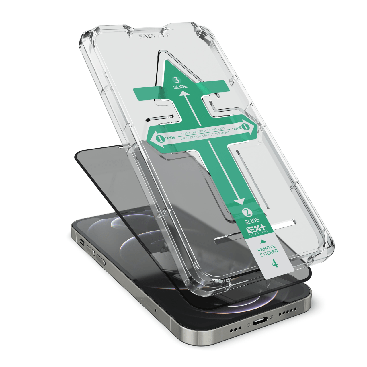 NEXT ONE ALL-ROUNDER PRIVACY GLASS SCREEN PROTECTOR FOR IPHONE 13 PRO MAX