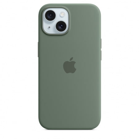 Apple iPhone 15 Silicone Case w MagSafe - Cypress, mt0x3zm/a