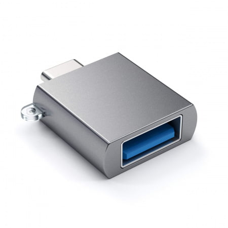 Satechi Type-C to USB-A 3.0 Adapter - Space Grey, ST-TCUAM,