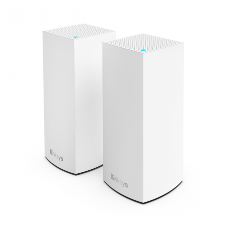 Linksys Atlas Pro 6 Whole-Home Mesh Wifi 6 MX5502 AX5400 Dual Band 2-Pack - White, MX5502-KE