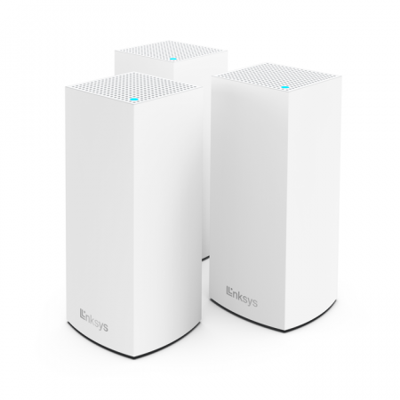 Linksys Atlas Pro 6 Whole-Home Mesh Wifi 6 MX5503 AX5400 Dual Band 3-Pack - White, MX5503-KE