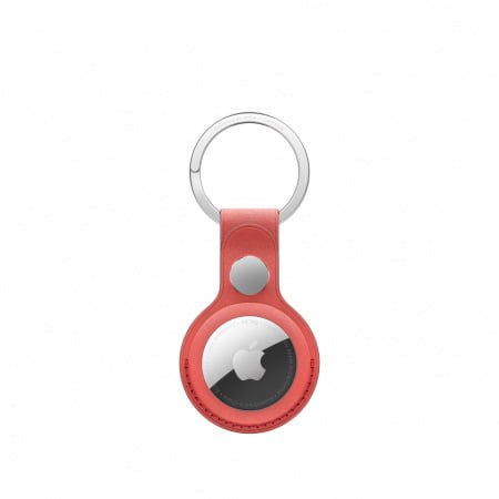 Apple AirTag FineWoven Key Ring - Coral,  mt2m3zm/a