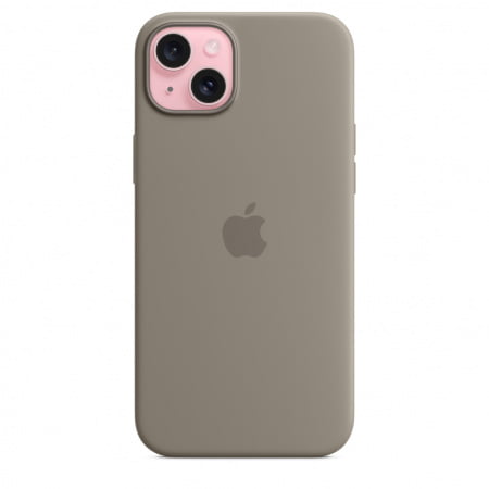 Apple iPhone 15 Plus Silicone Case w MagSafe - Clay, mt133zm/a - imagine 4