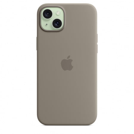 Apple iPhone 15 Plus Silicone Case w MagSafe - Clay, mt133zm/a - imagine 2
