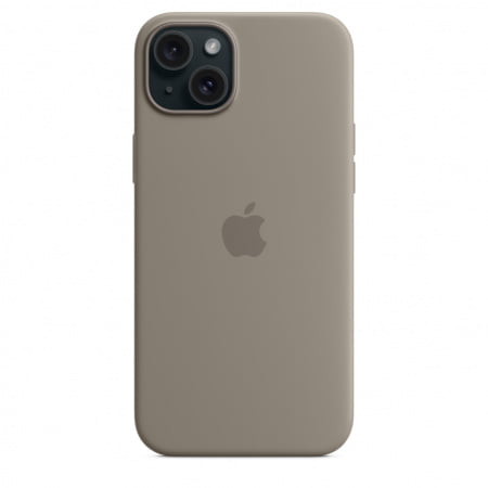 Apple iPhone 15 Plus Silicone Case w MagSafe - Clay, mt133zm/a - imagine 5
