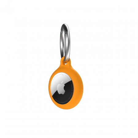 Next One Silicone Key Clip for AirTag - Orange, ATG-SIL-WIJ