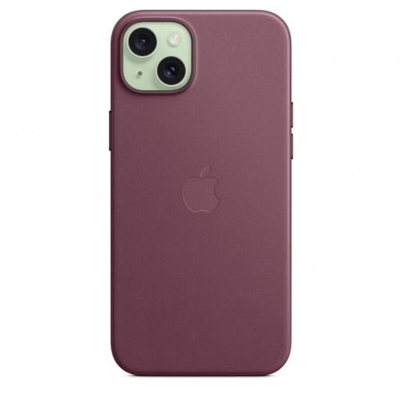 Apple iPhone 15 Plus FineWoven Case w MagSafe - Mulberry, mt4a3zm/a - imagine 5