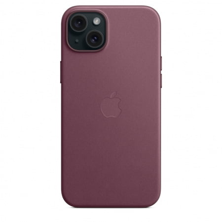 Apple iPhone 15 Plus FineWoven Case w MagSafe - Mulberry, mt4a3zm/a - imagine 2