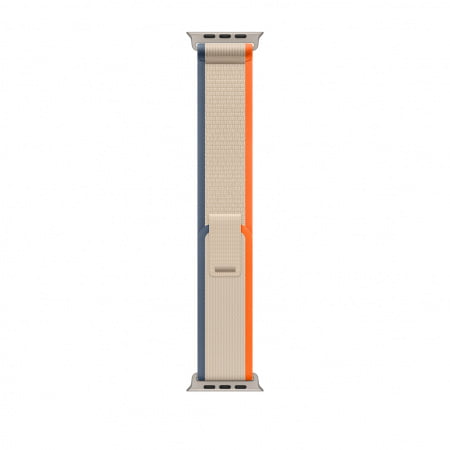Apple Watch 49mm Band: Orange/Beige Trail Loop - M/L, mt5x3zm/a
