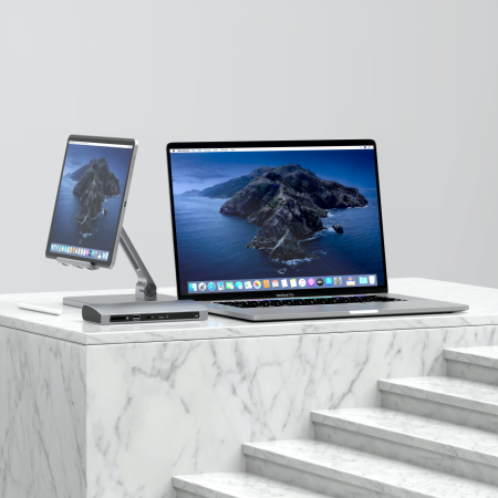 Satechi Aluminium Thunderbolt 4 Dock (1xT4 P 96W,3x T4 40Gbps 15W,Ethernet,3xUSB-A 3.2 10 Gbps,1xUSB-A 2.0 charging,SDcard,3.5mm audio) EU version - Space Grey, ST-UCT4DM-EU - imagine 8