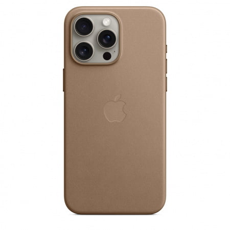 Apple iPhone 15 Pro Max FineWoven Case w MagSafe - Taupe, mt4w3zm/a