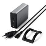 Satechi 165W USB-C 4-PORT PD GAN Charger (4xUSB-C up to 100W), ST-UC165GM-EU