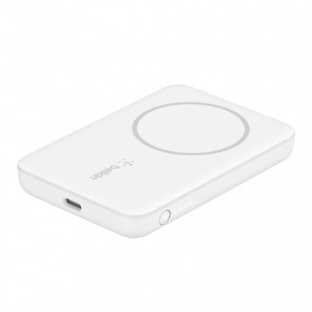 Belkin BOOST CHARGE (2500 mAH) Magnetic Wireless Power Bank - White, BPD002btWH