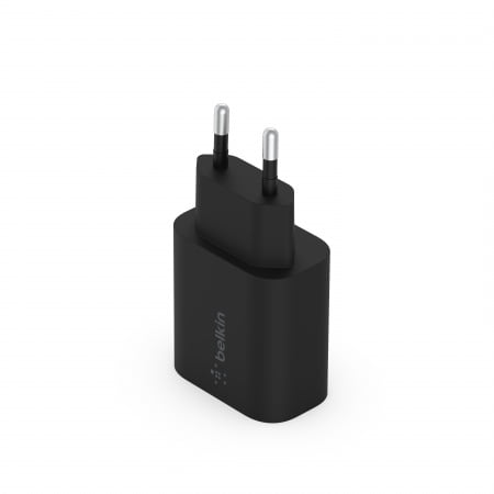 Belkin BOOST CHARGE 25W PD PPS Wall Charger Universal - Black, WCA004vfBK