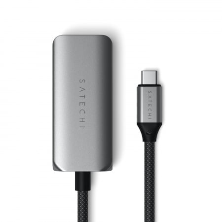 Satechi USB-C To HDMI 2.1 8K Adapter (Mac Devices up to 4K/60Hz, 8K/60Hz, 4K 60Hz/120Hz, 2K/ 40Hz, 1080P/500Hz, Dynamic HDR10+ HDCP 1.4 & HDCP 2.3) - Space Grey, ST-AC8KHM - imagine 6