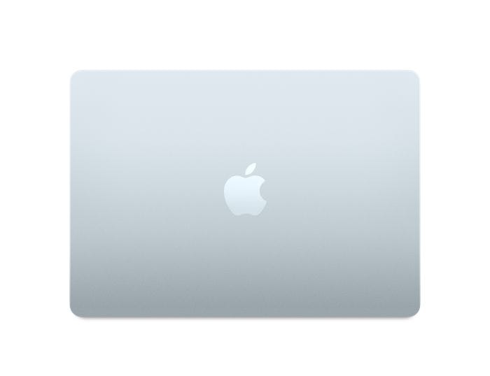 MacBook Air 13.6″ (2025) Apple M4 10-core CPU, 8-core GPU, 16‑core Neural Engine, 16GB RAM, 256GB SSD, SKY BLUE, INT KB, mc6t4ro/a - imagine 6