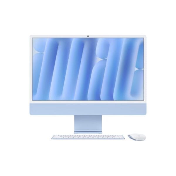 iMac 24" cu procesor Apple M4, 24", Retina 4.5K, 10 nuclee CPU si 10 nuclee GPU, 16GB, 512GB SSD, Blue, mwv33ro/a
