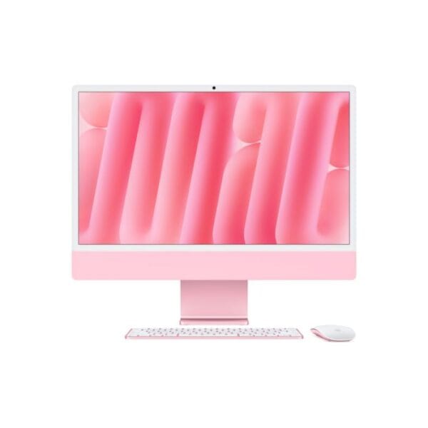 iMac 24" cu procesor Apple M4, 24", Retina 4.5K, 10 nuclee CPU si 10 nuclee GPU, 16GB, 512GB SSD, Pink, mwv53ro/a