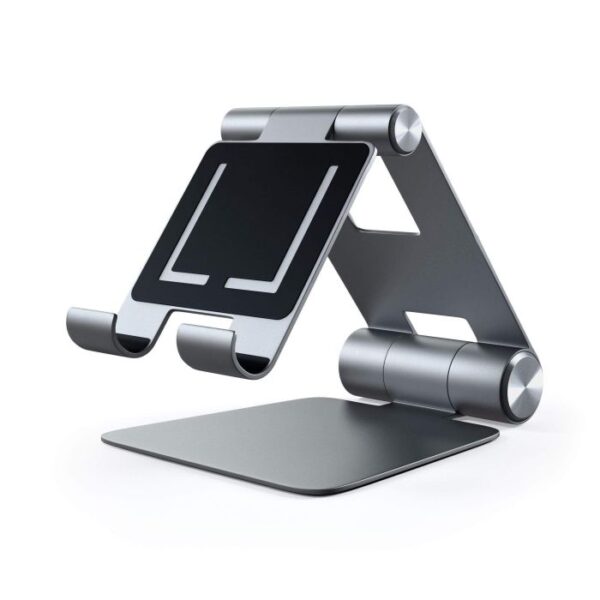 Stand ajustabil Satechi R1 din aluminiu pentur tableta sau laptop, Space Grey, ST-R1M
